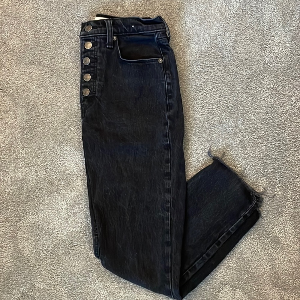 Abercrombie black denim